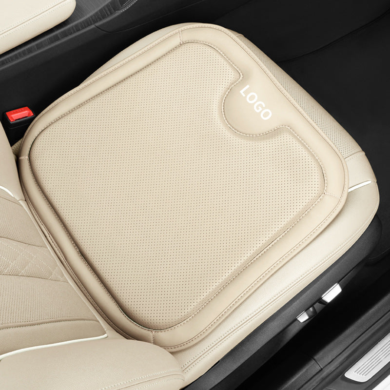 Nappa leather car seat cushion 