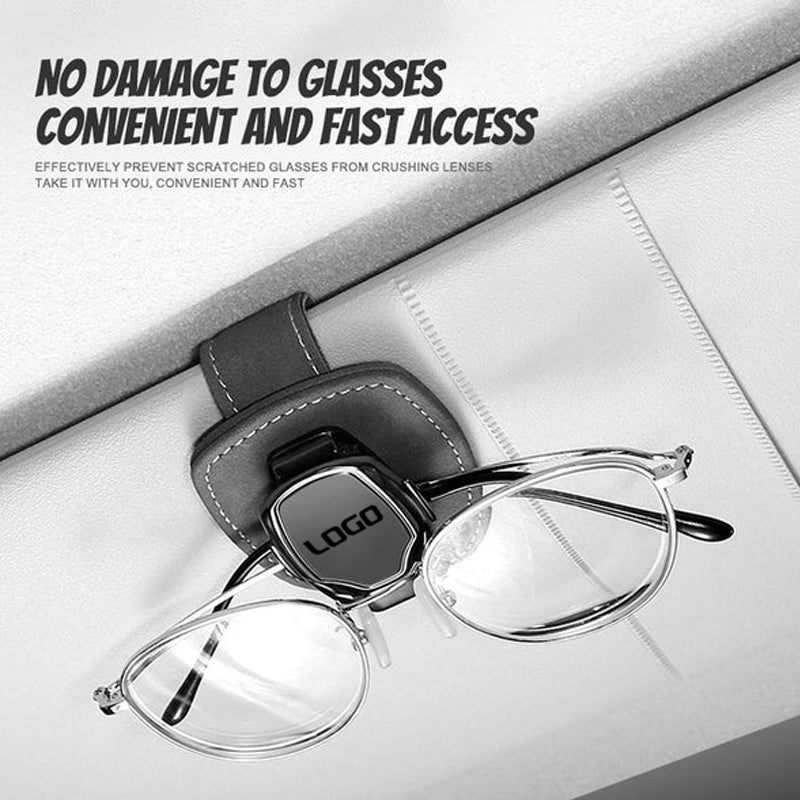 Multifunctional Suede Glasses Clip 