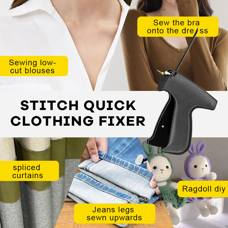 Clothing sewing knotter