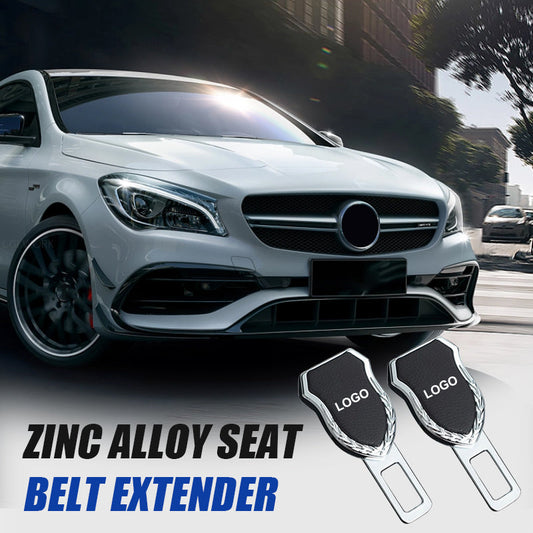 Zinc Alloy Spiked Seat Belt Extender 