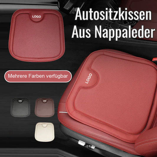 Nappa leather car seat cushion 