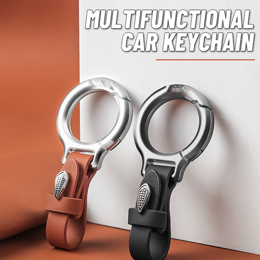 Multifunctional car keychain 