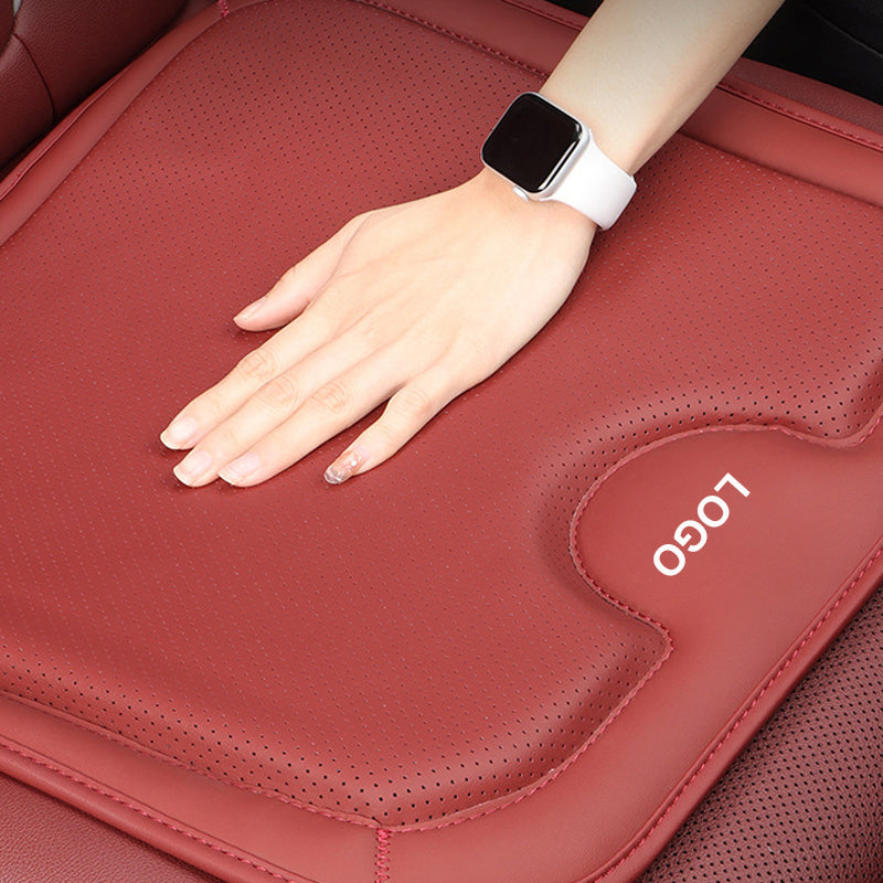 Nappa leather car seat cushion 