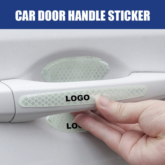 Car door handle sticker 