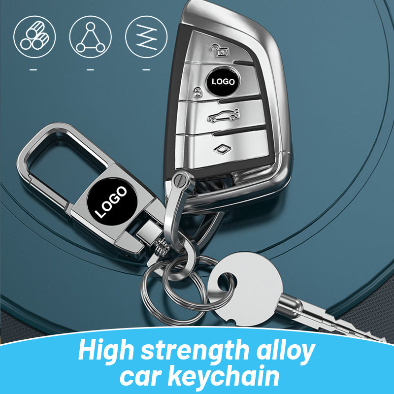 Exquisite fashion alloy car keychain