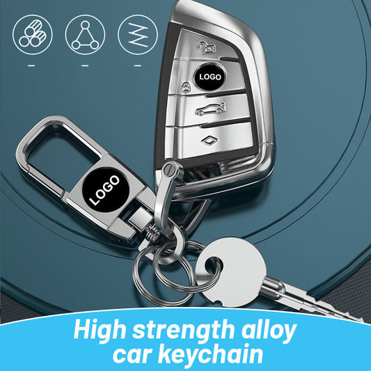 Exquisite fashion alloy car keychain