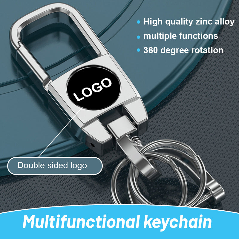 Exquisite fashion alloy car keychain