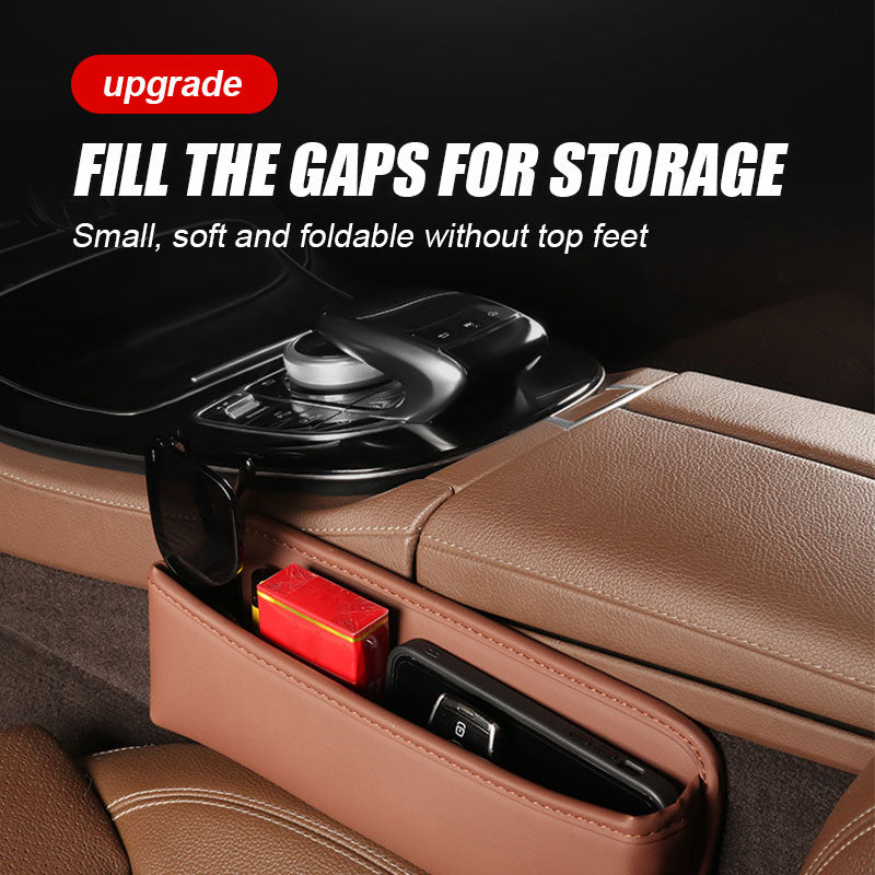 Multifunctional vehicle seat storage box 