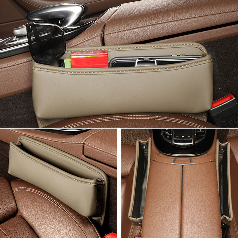 Multifunctional vehicle seat storage box 